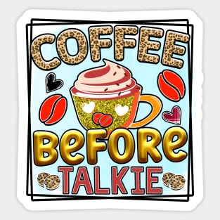 Coffee First: Fuel for the Daily Grind Sticker